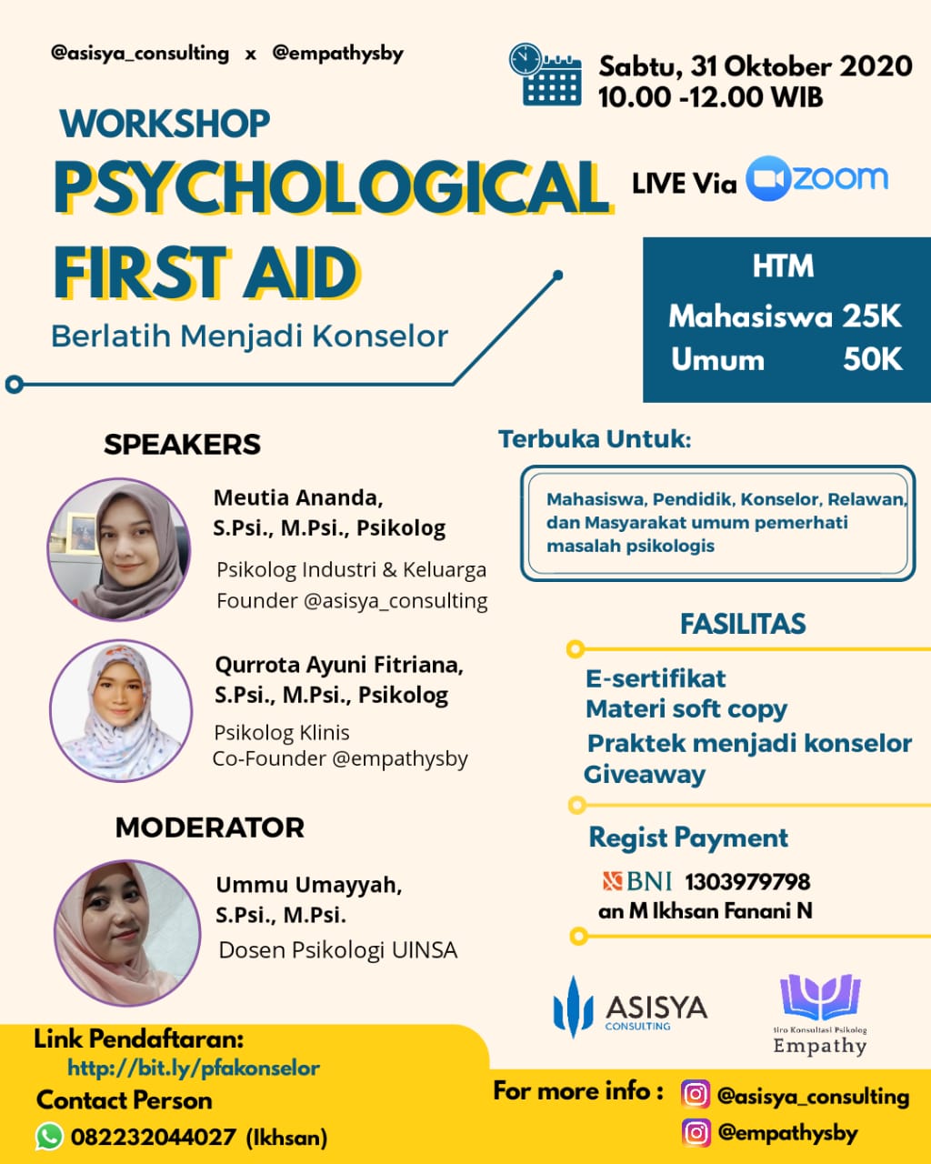 Psychological First Aid - Biro Psikologi Empathy Surabaya